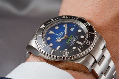 rolex deep sea dweller blue|rolex sea dweller deepsea price.